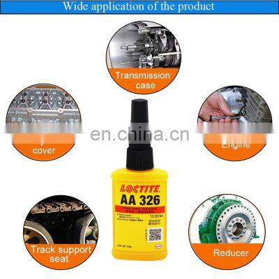 Loctites AA 326 Acrylic Structural Adhesive One Component Yellow Super Glue Magnetic Steel Adhesive for Magnet Metal Glass 326 photo-4