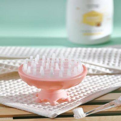 Wholesale Newborn Bath Shampoo Brush Silicone to Remove the Hair Dirt Magic Factory photo-4
