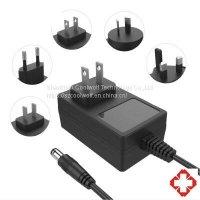 Us Plug IEC/En 60601 ETL Certified Wall Mount 24V1A Switching Power Supply 36V 9V Medical Grade Chargers 12V 2A 3A 4A AC DC Adapter photo-5