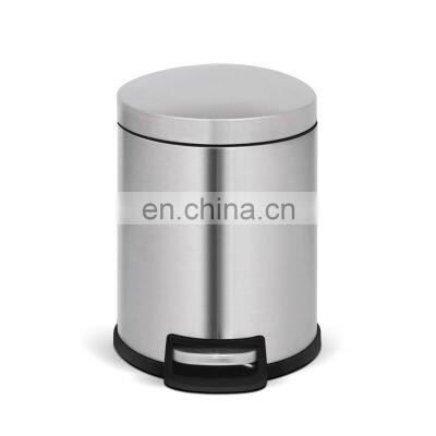 Wholesale Stainless Steel Trash Can Recycle Pedal Waste Bin