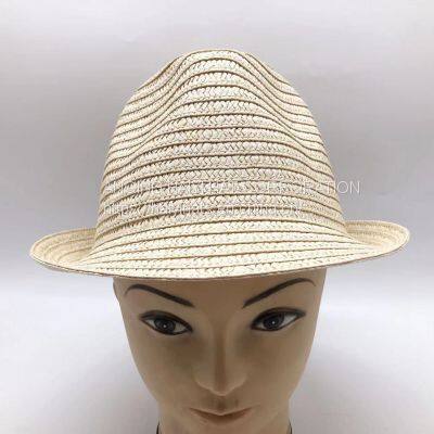 Wholesale British Style Beach Summer Chapeau De Paill Straw Hats Nature Brim Jazz De Paja De Unisex Straw Hat photo-4