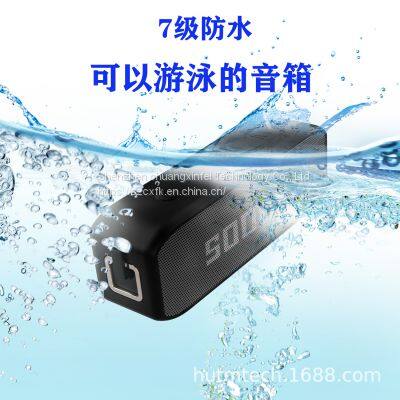 Bluetooth Speaker Wireless Small Speaker Small Steel Gun Outdoor Portable Subwoofer 7 Waterproof photo-2