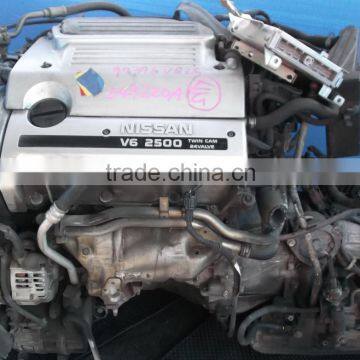 USED VQ25DE FF ATENGINE ( HIGH QUALITY ) EXPORT FROM JAPAN FOR NISSAN CEFIRO ETC.