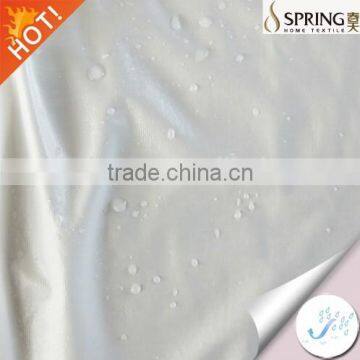 Poly knit and PU laminated waterproof fabric for mattress cover