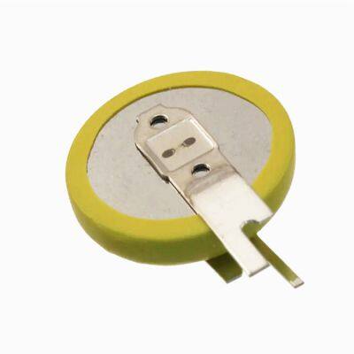 Lithium Battery 3V Cr2032 With Solder Tabs Pins Cr2032 Battery photo-2