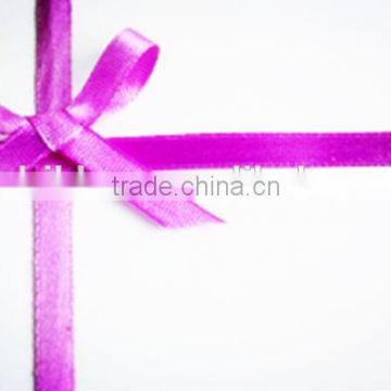 Wholesale print satin ribbon bow for gift box decorate, present wrapping with pre tied gift bow