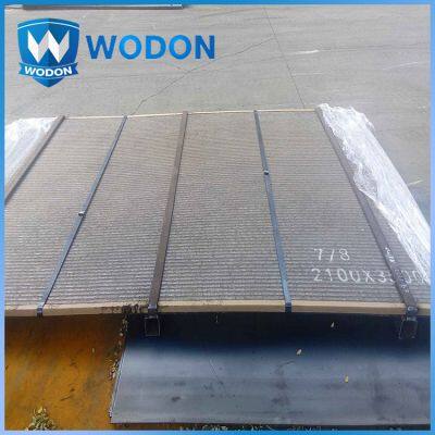 China Supplier's Q345B Steel Coil High Chrome Carbide Hardfacing Plate Compound Base Plate ANSI Cutting Bending Welding photo-2