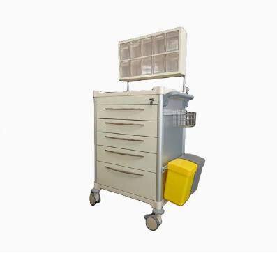 304 Stainless Steel Hospital Clinic Medical Instrument Trolley