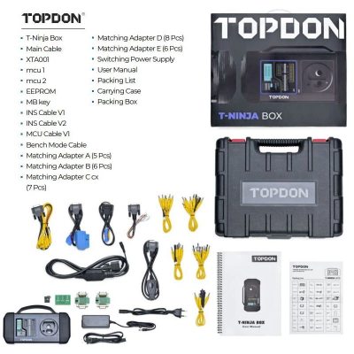 TOPDON T-Ninja Box All-in-One IMMO & Key Programmer for BMW Mercedes Benz VW Audi
