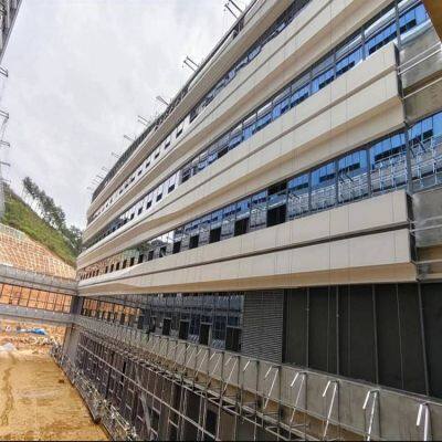 Профессионально изготовленные по индивидуальным заказам алюминиевые однопанели, комплексное обслуживание по обработке и установке алюминиевых панелей для фасадов с фторуглеродной краской, Ou Baide