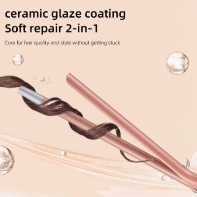 Hair Curling Stick/9mm Small Roll Net Red Bubble Noodle Roll Ceramic Splint/wool Chicken Rolls Stick Straight Roll Teddy Roll photo-5