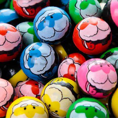 Factory Wholesale Various Design Hot Sale Printed Bouncy Ball Bouncy Toy Rubber Balls photo-5