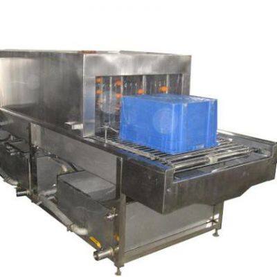 Plastic Basket Washer/chicken Box Washing Machine/commercial Plastic Box Washer