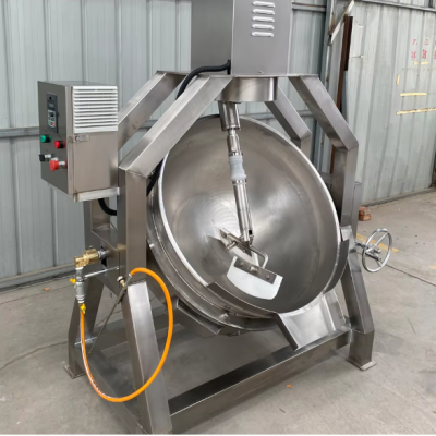 Jacket Cooking Mixing Pot by Steam or Gas Heating9