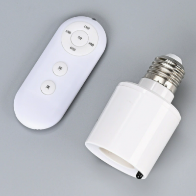Intelligent Remote Control Lamp Head，E27 Screw Wireless Control Switch Light Bulb，US Certified Intelligent Lighting