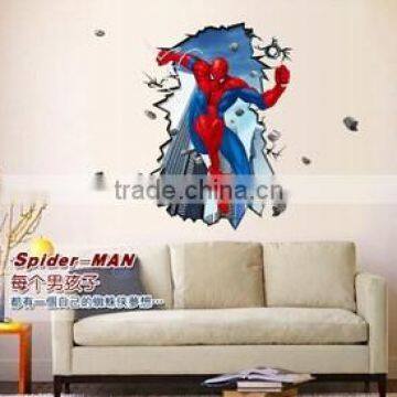 3D spider man wall sticker