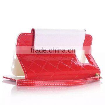 Hot Selling Wallet Handbag Case for Samsung Galaxy S6 With Card Slot photo-2