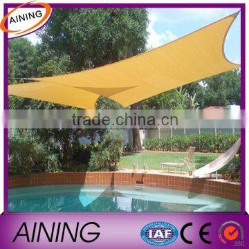 Polyester shade sail/shade sails & nets/sail shades 5x5