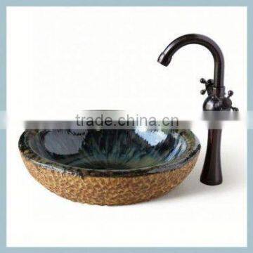 Competitive Price Pictures Of Italian hand painted ceramic small hand wash basin