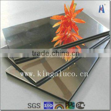 competitive mirror aluminum composite panel china manufacturer