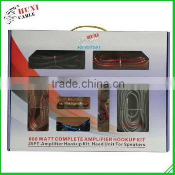 Haiyan Huxi Professional Manufacturer Audio Amp Car Amplifier Wiring Kit photo-6