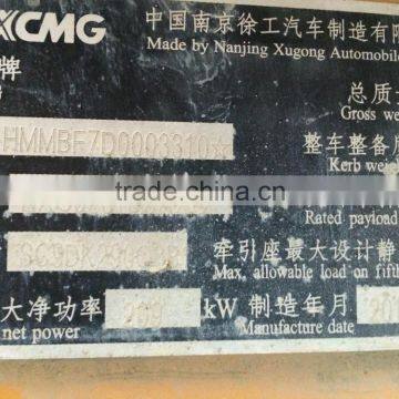 2012 Year Used XCMG Dump Truck 25T BENZ Howo Shacman Volvo Brands Original Paint Tipper photo-5