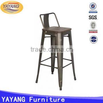 Cheaper Price High Classic Used Modern Stools With Backs Quality Choice photo-2