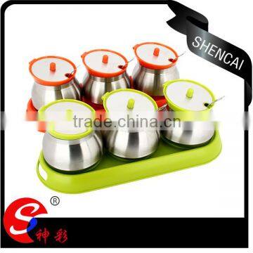 18/8 Stainless Steel Mini Color Spice Container spice sets