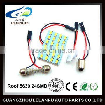 Roof 5630 24SMD Led Light Car 12V Led Festoon Lighting Car Roof Led Lights Led Panel Light