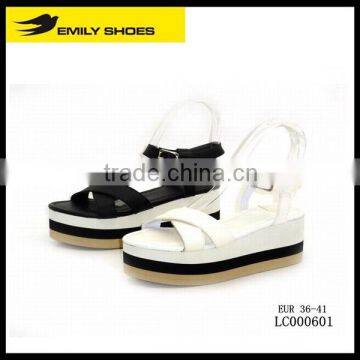 Latest design lady's X strap EVA sandal