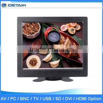 DTK-0812C Small Size TFT LED 4:3 Square Screen 8 Inch High Resolution Monitor