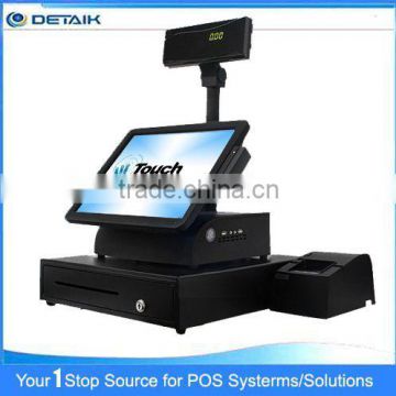 DTK-POS1578 15 Inch OEM All In One POS System Touch Screen Supermarket Cash Register                        
                                                Quality Choice