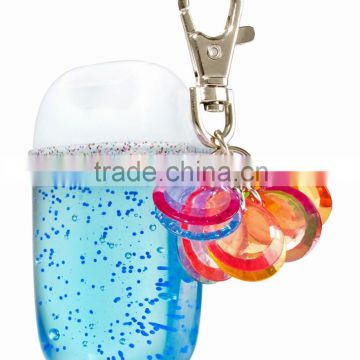 Empty hand sanitizer bottle silicone hand gel holder