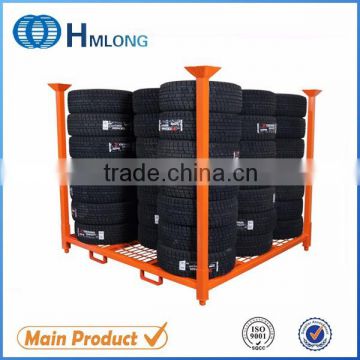 Adjustable heavy duty warehouse steel tire racking