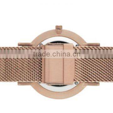 Most Popular Simple New Design Fashion Girls Mesh Watch With Ronda Movt photo-5