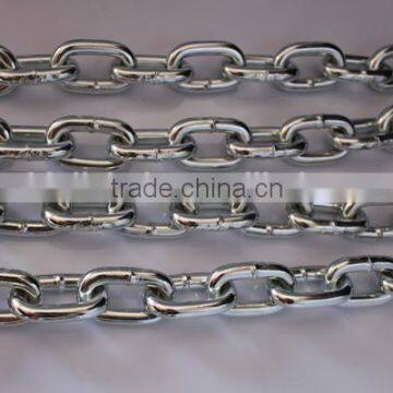 Decoration Welded Galvanized Iron Square Link Chain