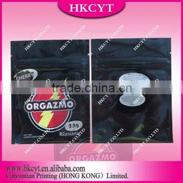 Custom Print WTF Herbal Incense Packaging Foil Bag With Zipper photo-3