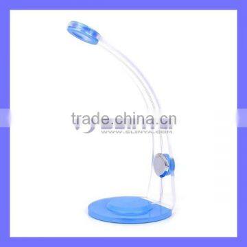 Novelty Stylish LED Light Student Best Gift Solar Power Bend Reading Table Lamp photo-2