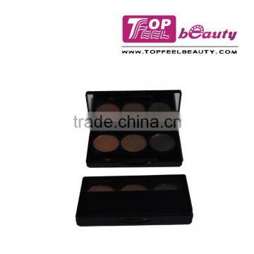 3 color eyeshadow semi window palette