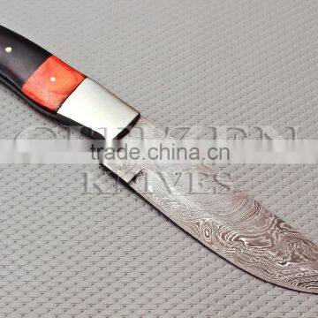 CITIZEN KNIVES, BEAUTIFUL CUSTOM HAND MADE DAMASCUS STEEL HUNTING KNIFE photo-3