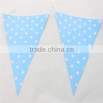 3 Meters 12 Flags Birthday Party Decor Paper Flag Banner Bunting