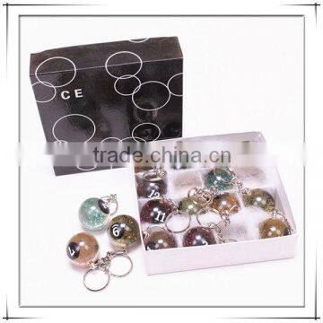 15pcs a Box Keychain Billiard Ball