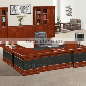 High Quality Lacquer Wood Veneer Manager Desk (SZ-OD508)