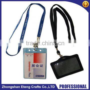 HOT Selling 15*900mm custom making lanyard with card holder