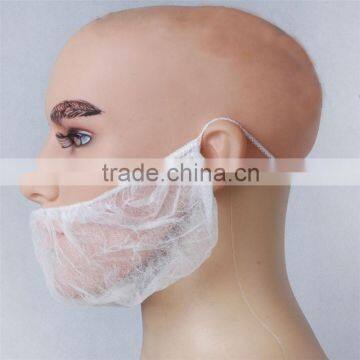 single use non-woven beard cover for men