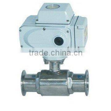 Tri-clamp Electrical ball valve