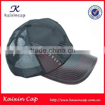 2015 KaiXin Design Your Own Flat Bill Printing Trucker Hat photo-3