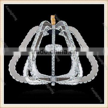 Guzhen Hanging Bright Light Crystal Chandeliers Commercial Stainless Steel Body Led Pendant Lighting for Hotel Quality Choice photo-6