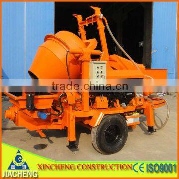 JZC200 Diesel concrete pump with mixer