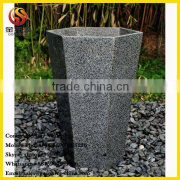 cheap stone garden pot